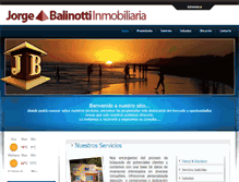 Tablet Screenshot of jbalinotti.com.ar